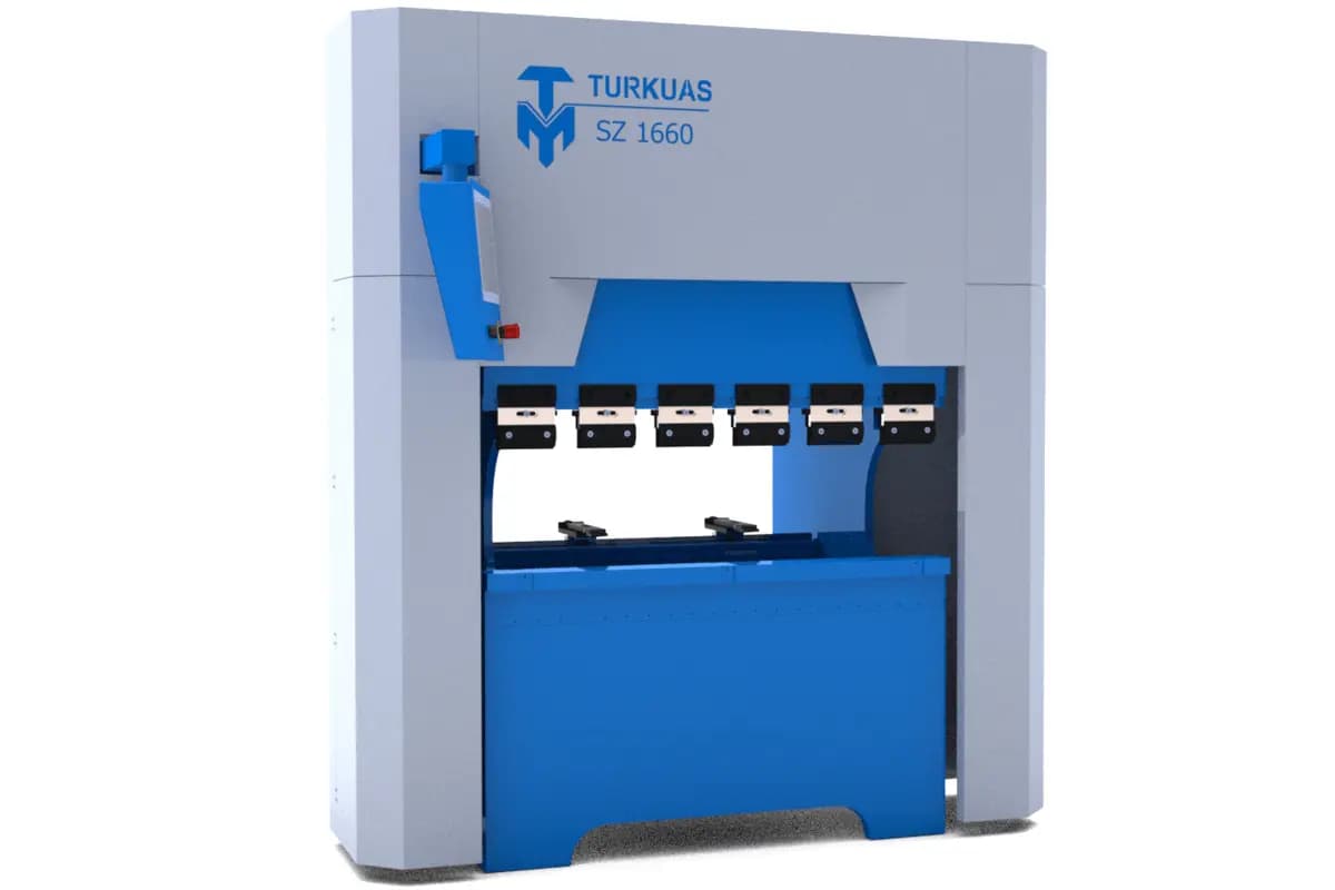 Pressbrake Small SZ-1660 Left Side 